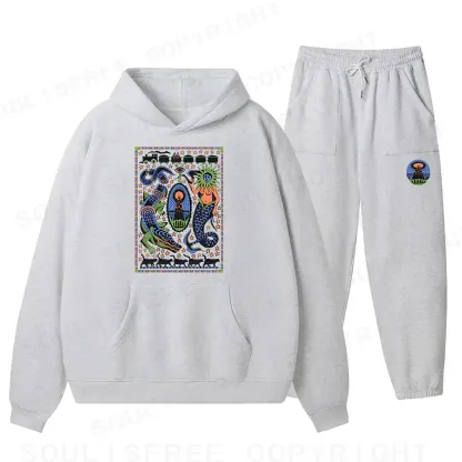 Mysterious Place Fleece Hoodie Set