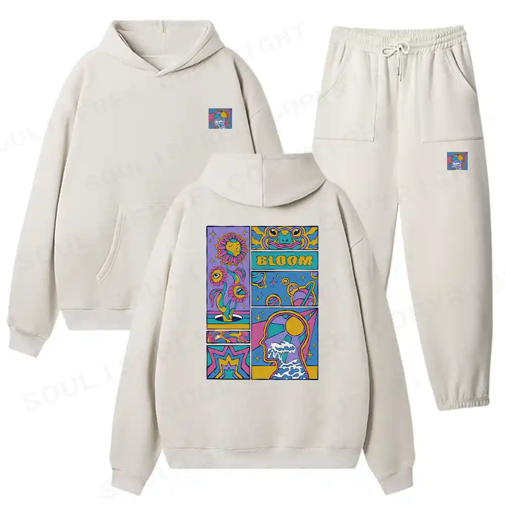 Bloom Fleece Hoodie Set