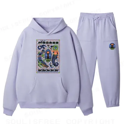 Mysterious Place Fleece Hoodie Set