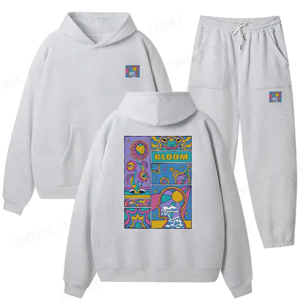 Bloom Fleece Hoodie Set