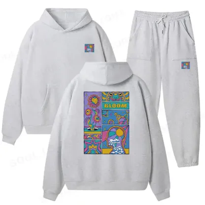 Bloom Fleece Hoodie Set