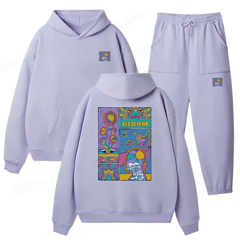 Bloom Fleece Hoodie Set