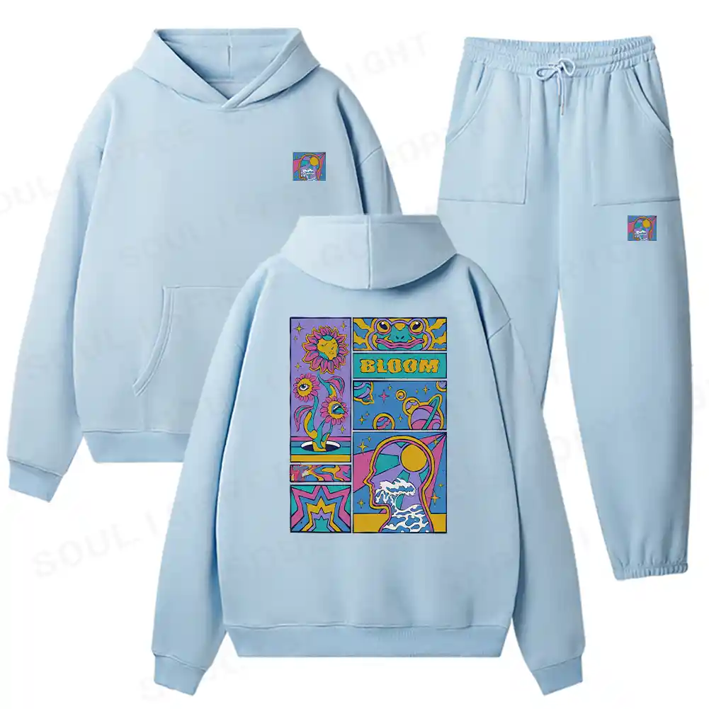 Bloom Fleece Hoodie Set