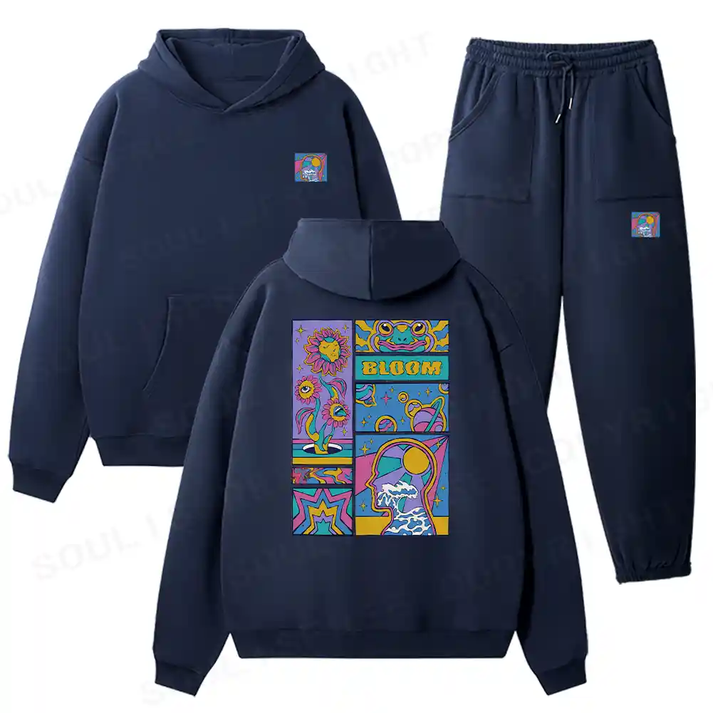 Bloom Fleece Hoodie Set