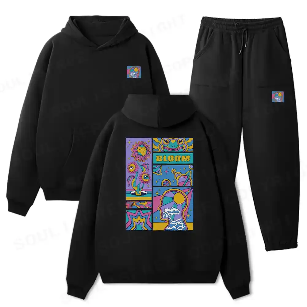 Bloom Fleece Hoodie Set