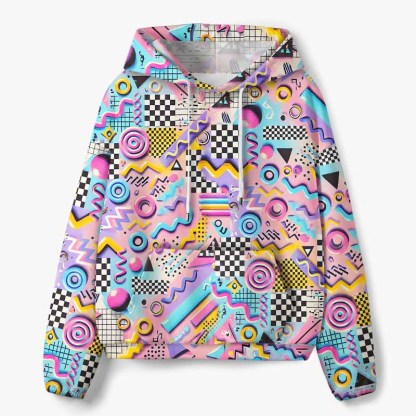 Soulisfree Memphis Future All-Over Print Hoodie