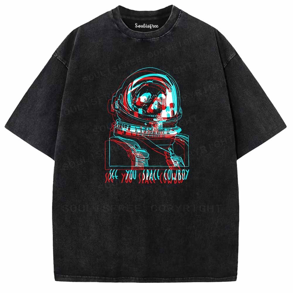 Soulisfree  SEE YOU SPACE COWBOY Washed Tee