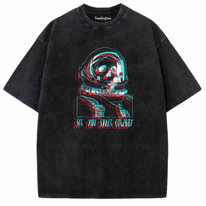 Soulisfree  SEE YOU SPACE COWBOY Washed Tee