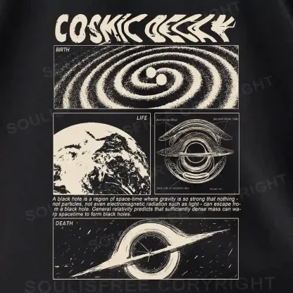Universe Collapse Crop Top