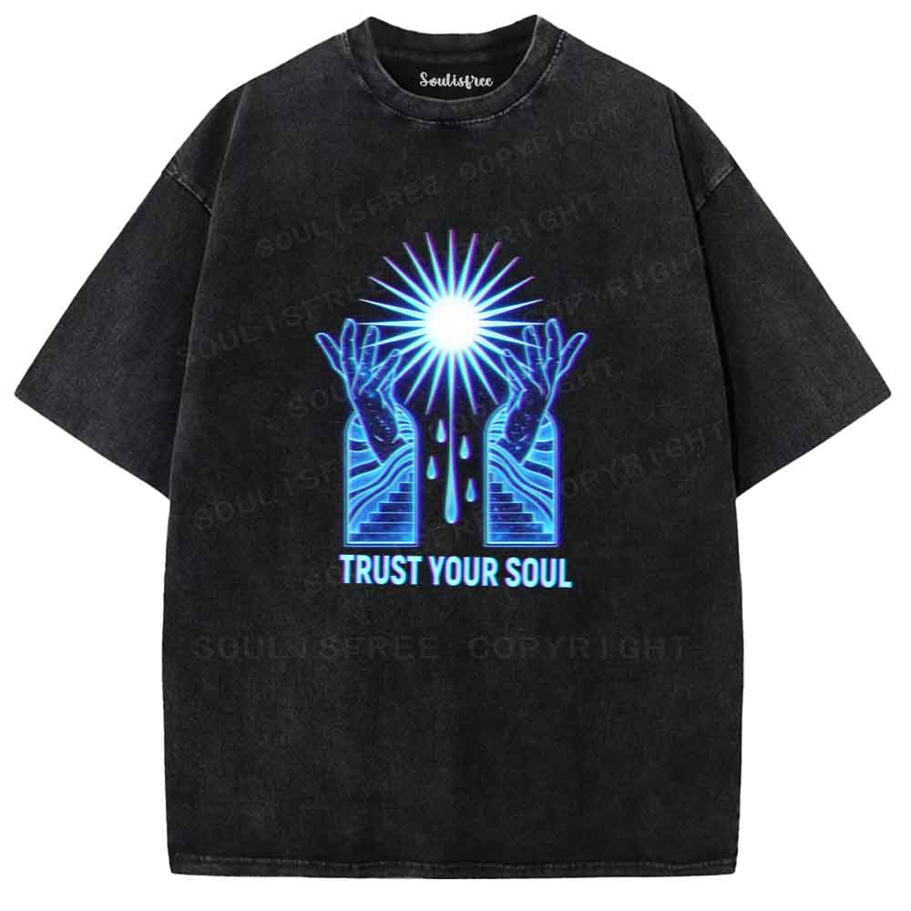 Soulisfree Trust Your Soul  Washed Tee