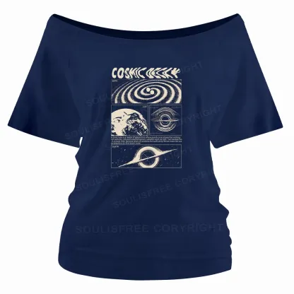 Universe Collapse Off Shoulder Top