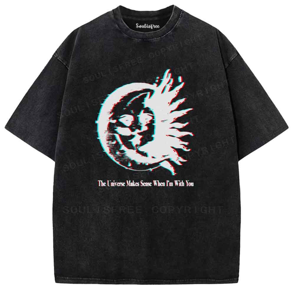 Soulisfree When Our Orbits Align Washed Tee