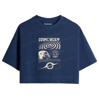 Universe Collapse Crop Top