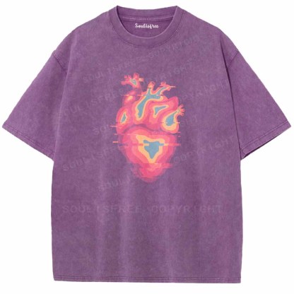 Soulisfree  The Crystallization of the Soul Washed Tee
