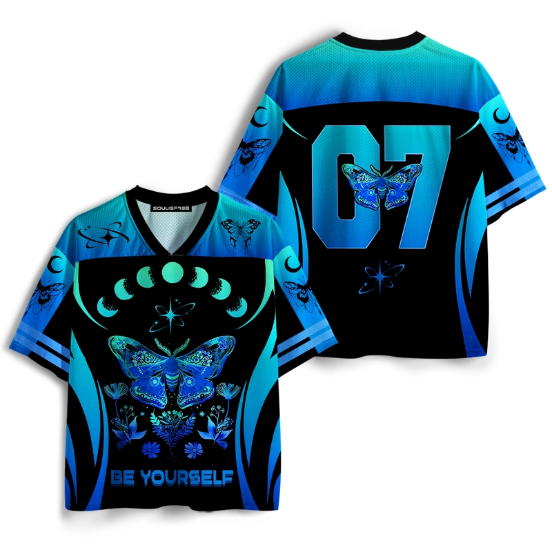 Soulisfree Lunar Butterfly Be Yourself Nature Mesh Jersey