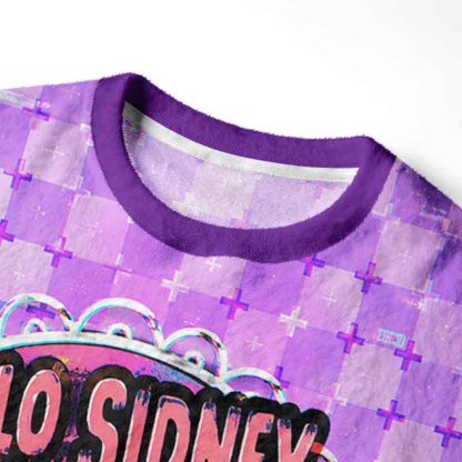 Soulisfree Hello Sydney Fuzzy Crewneck Sweater