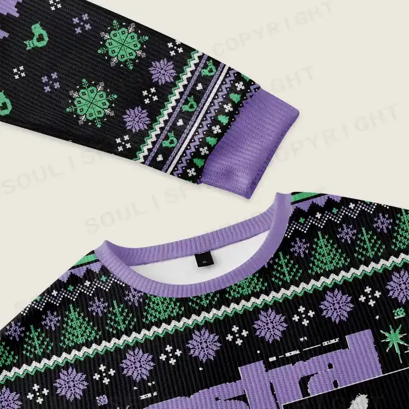 Be The Master Of Your Own Life Ugly Christmas Knit Sweatshirt