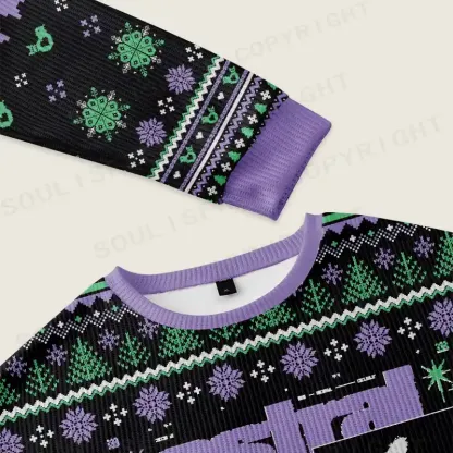 Be The Master Of Your Own Life Ugly Christmas Knit Sweatshirt