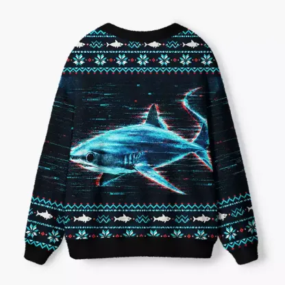 Soulisfree Ern What the Freak Fuzzy Cardigan Sweater