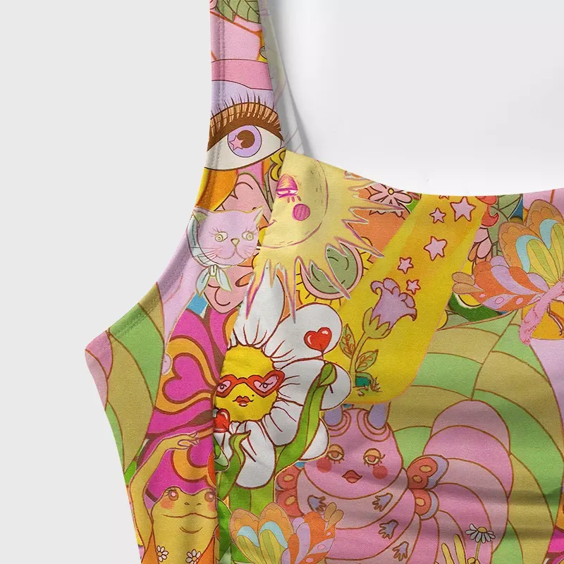 Soulisfree Garden of Joy One‑Piece Swimsuit