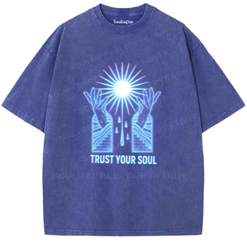 Soulisfree Trust Your Soul  Washed Tee