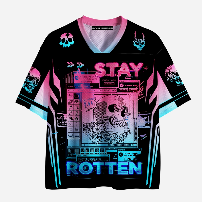 Soulisfree Rotten To The Core Mesh Jersey