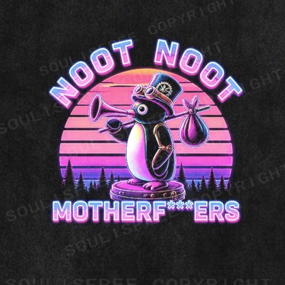 Soulisfree Noot Noot Pingu Washed Tee