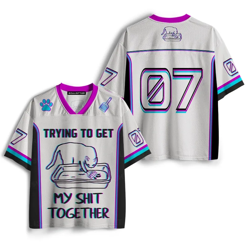 Soulisfree TRYING TO GET My SHIT TOGETHER Mesh Jersey