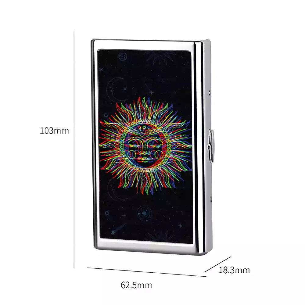 Soulisfree Vibes of the Sun Metal Pocket Case