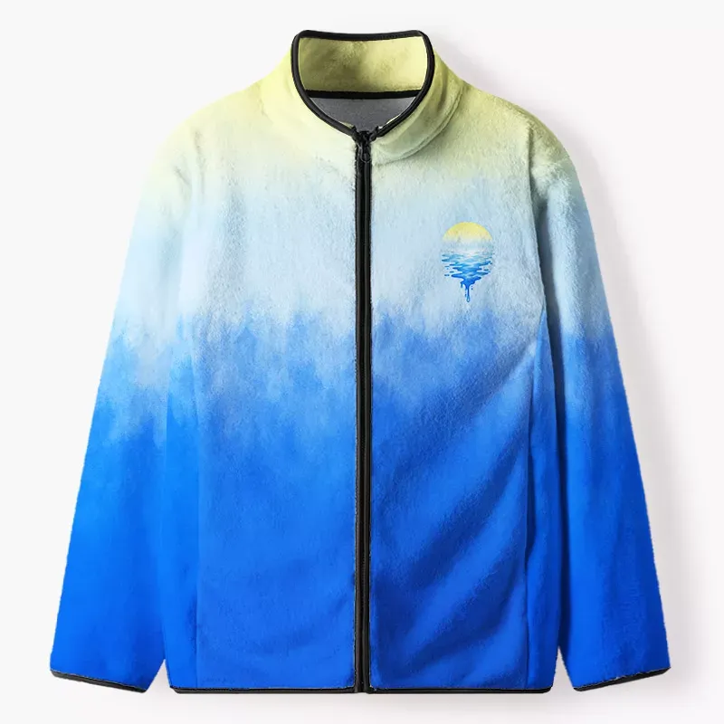 Soulisfree Where Time Stands Still Flannel Zip-Up Jacket