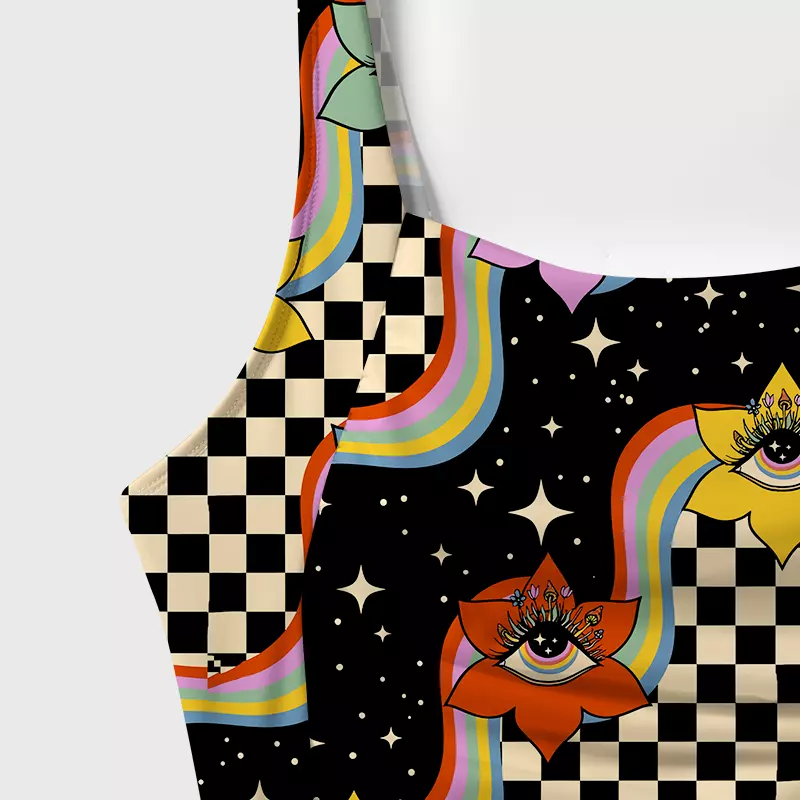 Soulisfree Vision Trip One‑Piece Swimsuit