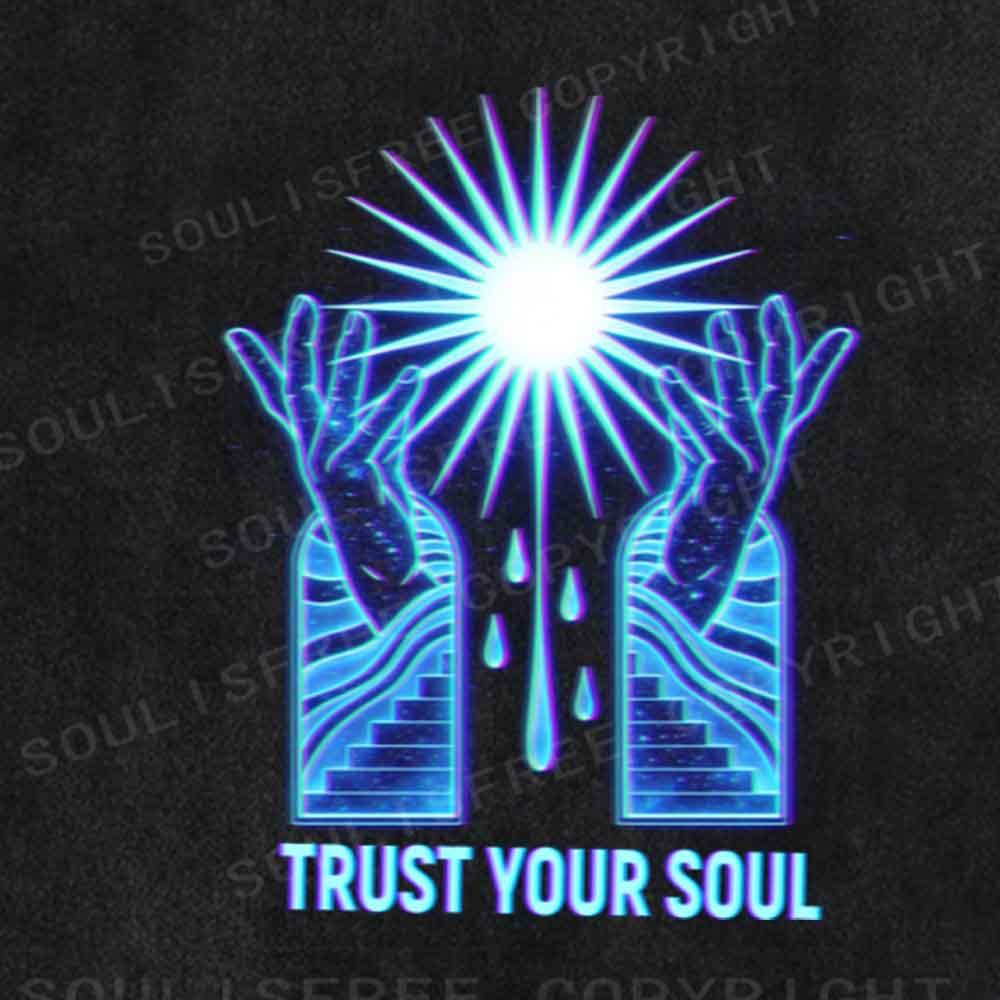 Soulisfree Trust Your Soul  Washed Tee