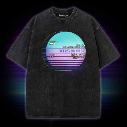 Soulisfree VHS Ocean Moonlight Washed Tee