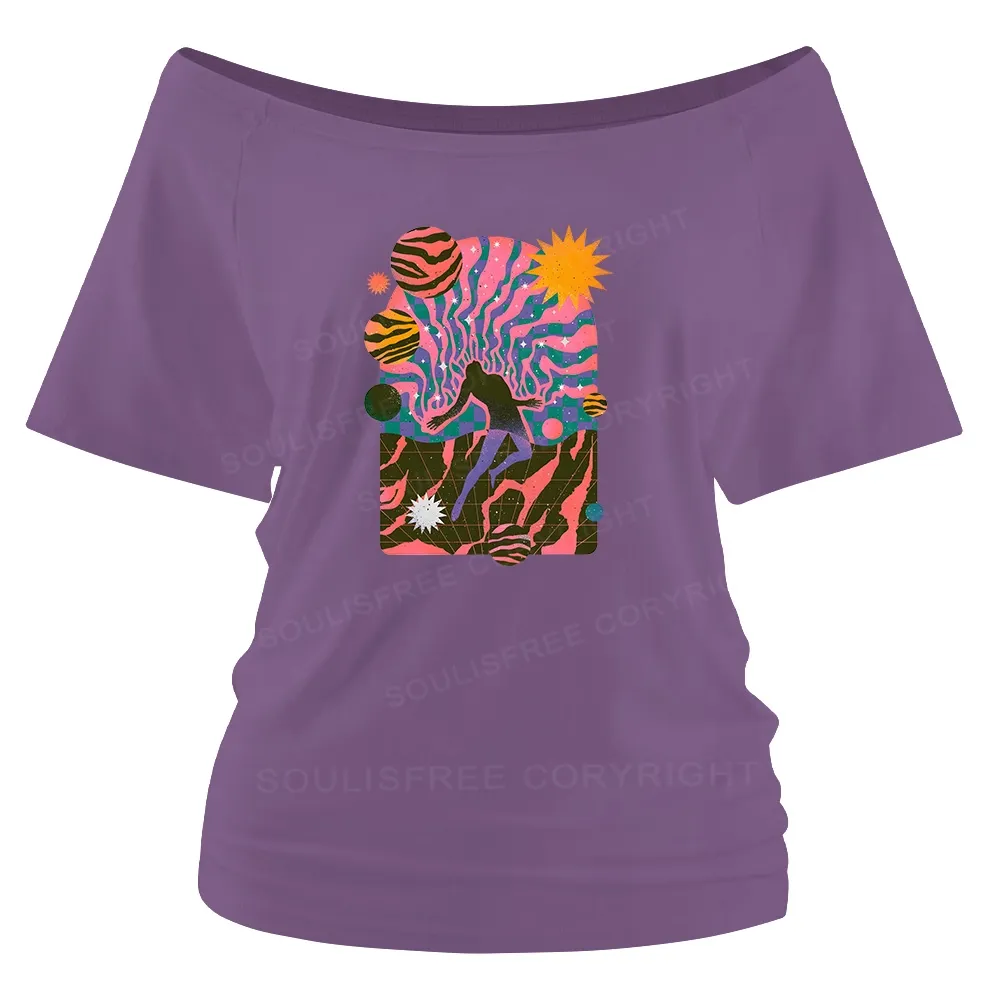 Dystopia Off Shoulder Top 