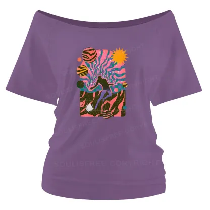 Dystopia Off Shoulder Top 