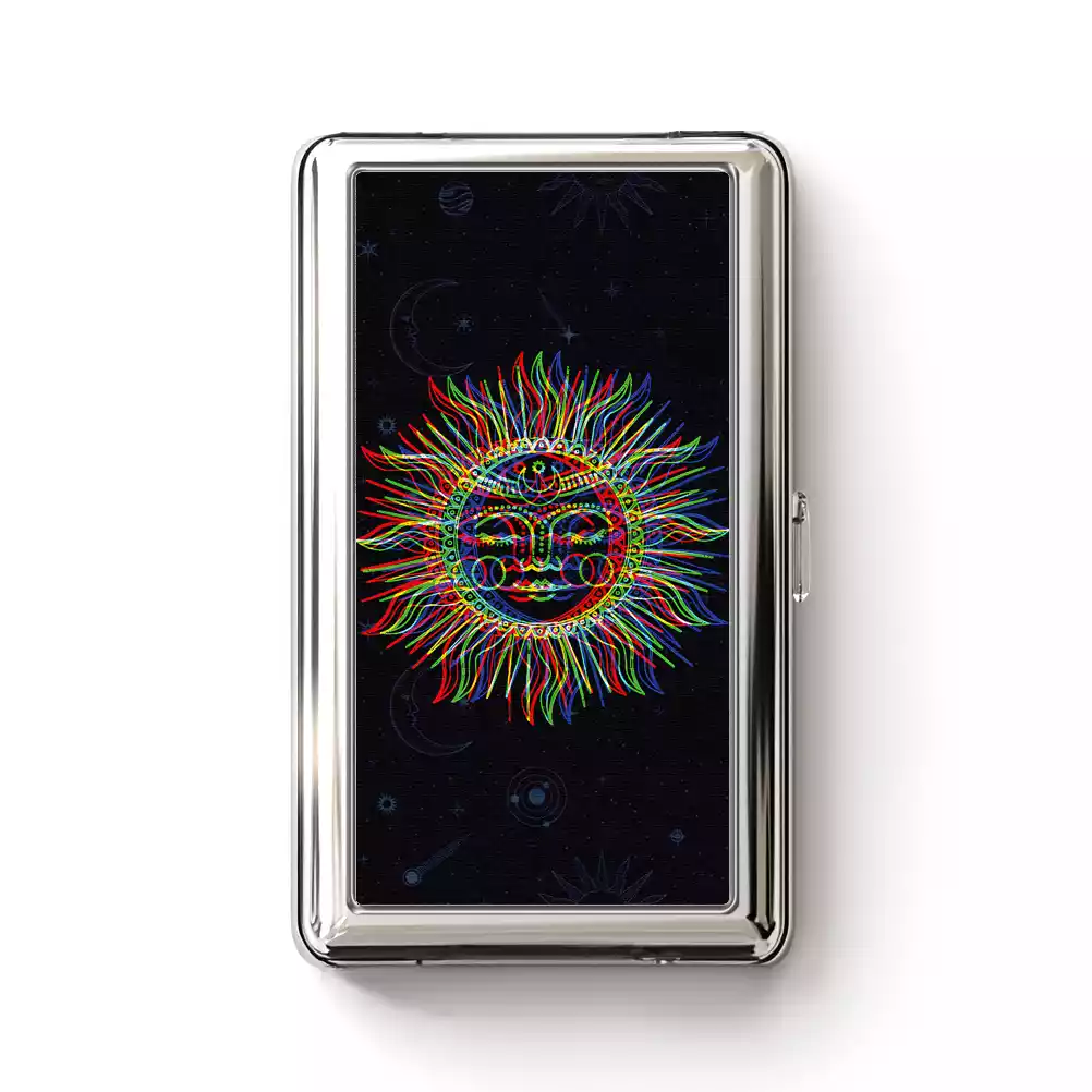 Soulisfree Vibes of the Sun Metal Pocket Case