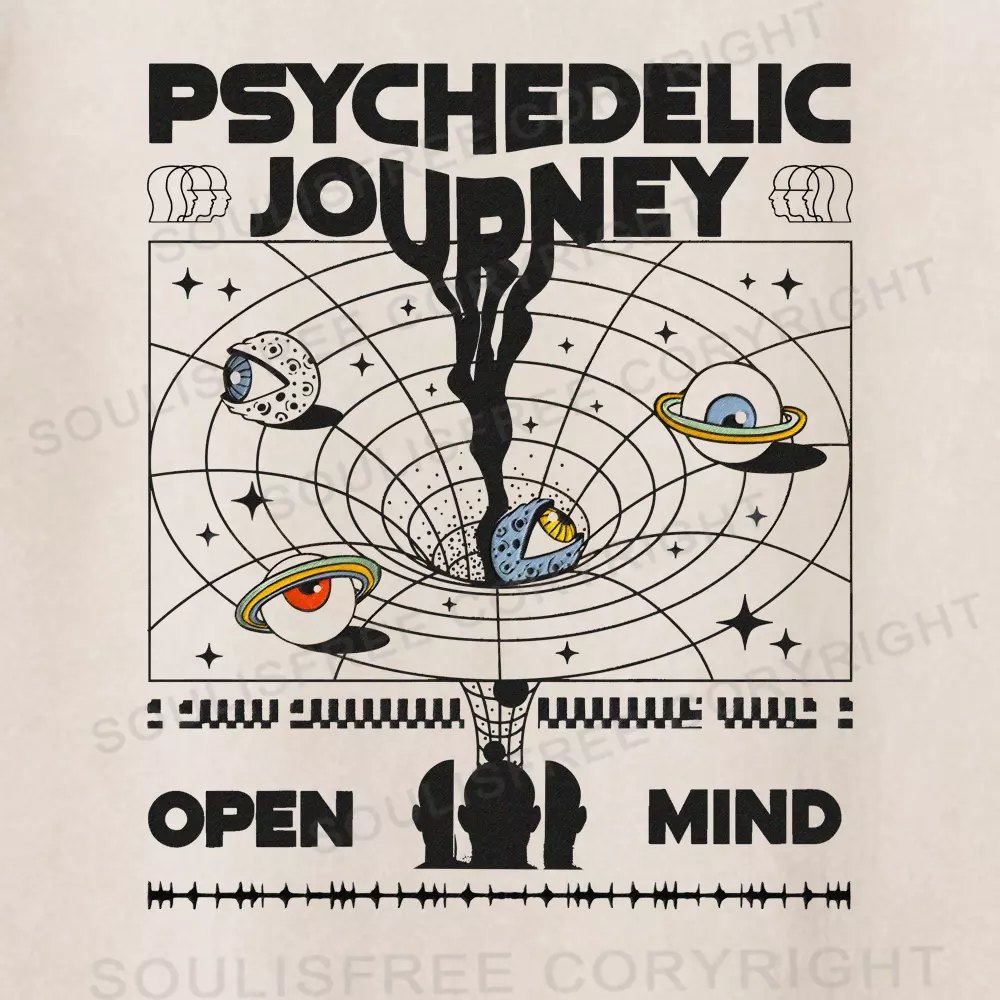 Psychedelic Journey Washed T-shirt