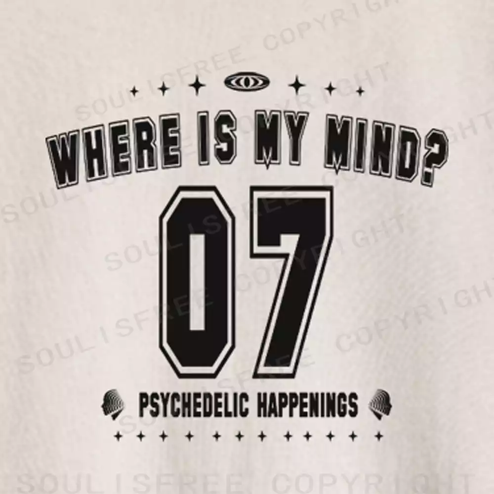 Personalized Where Is My Brain Washed Crop T-shirt