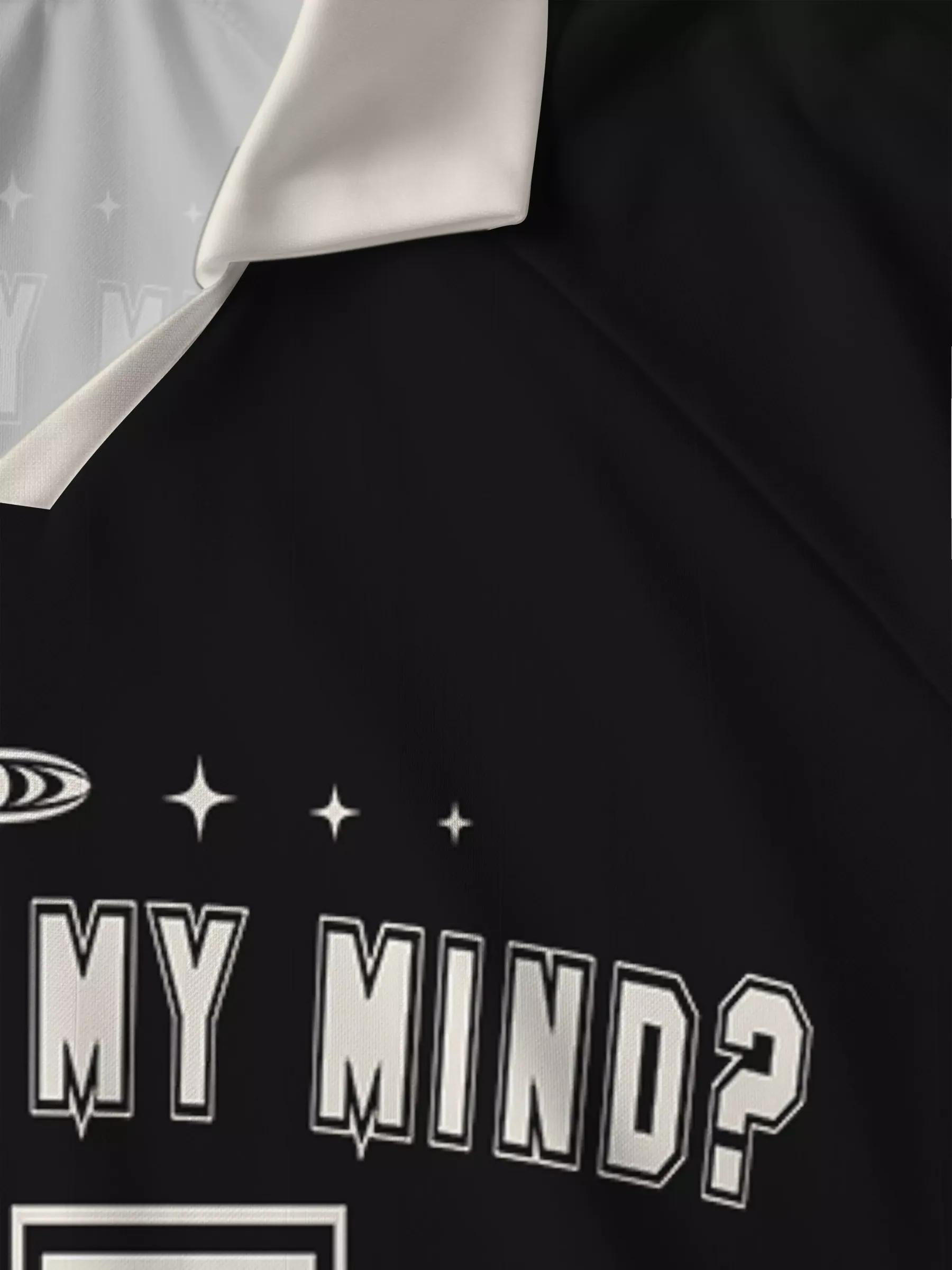 Where Is My Brain Long Sleeve Polo Jersey