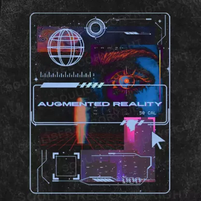 Augmented Reality Washed T-shirt