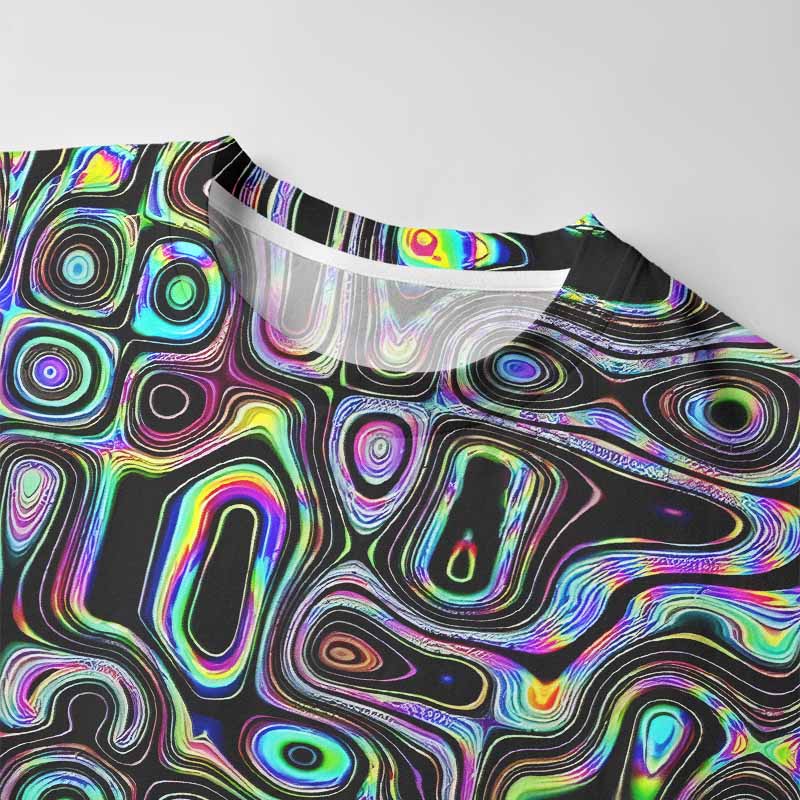 Soulisfree DIGITAL DREAMSCAPE Long Sleeve Cotton Tee