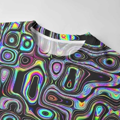 Soulisfree DIGITAL DREAMSCAPE Long Sleeve Cotton Tee