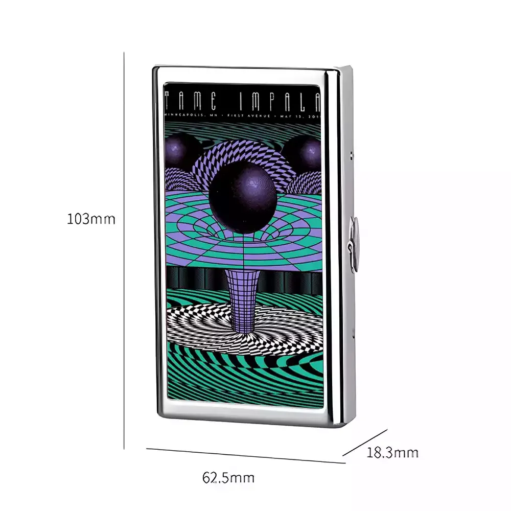 Deep In The Psychedelic World Cigarette Case