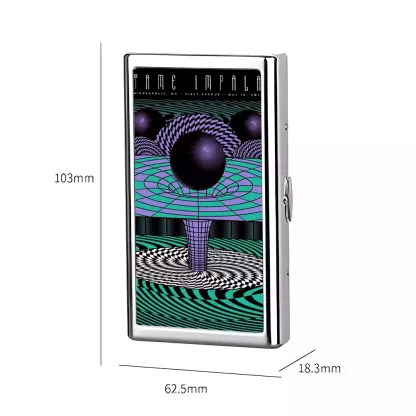 Deep In The Psychedelic World Cigarette Case