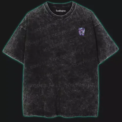 Cosmic Rebel Washed Space T-shirt
