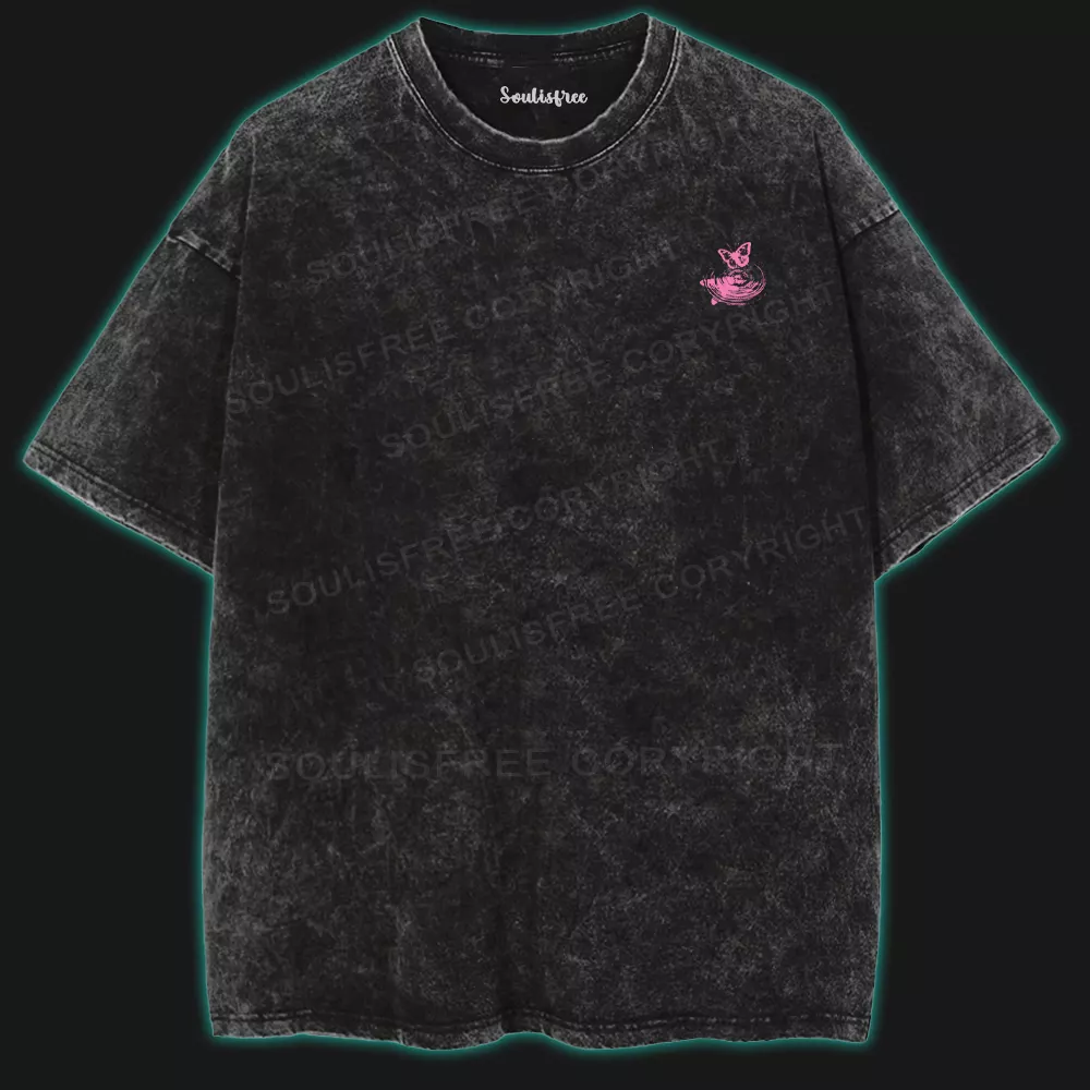 Waves of Chaos Washed T-shirt