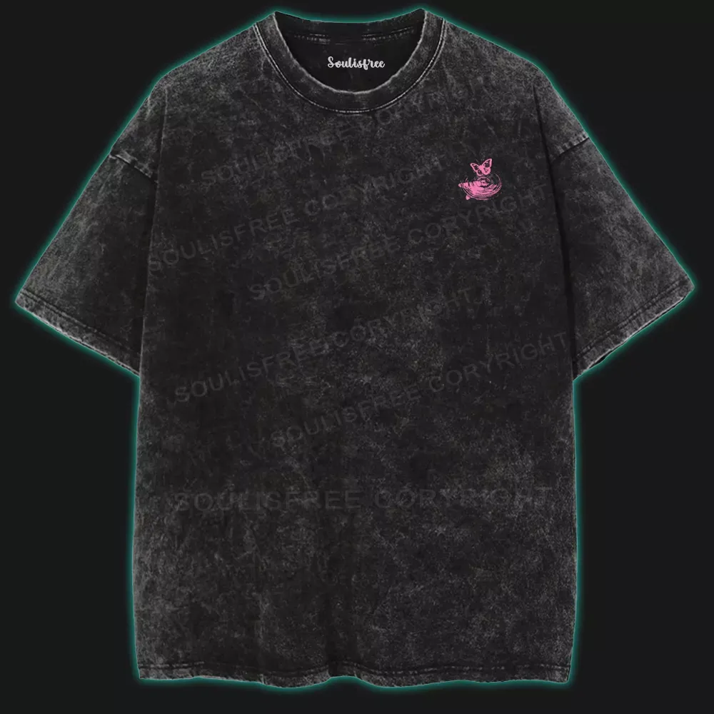 Waves of Chaos Washed T-shirt