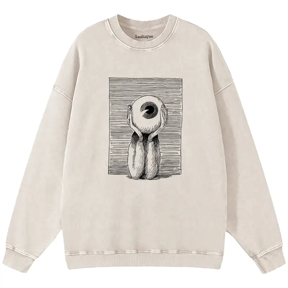 The Eye of the Beholder Washed Sweatshirts