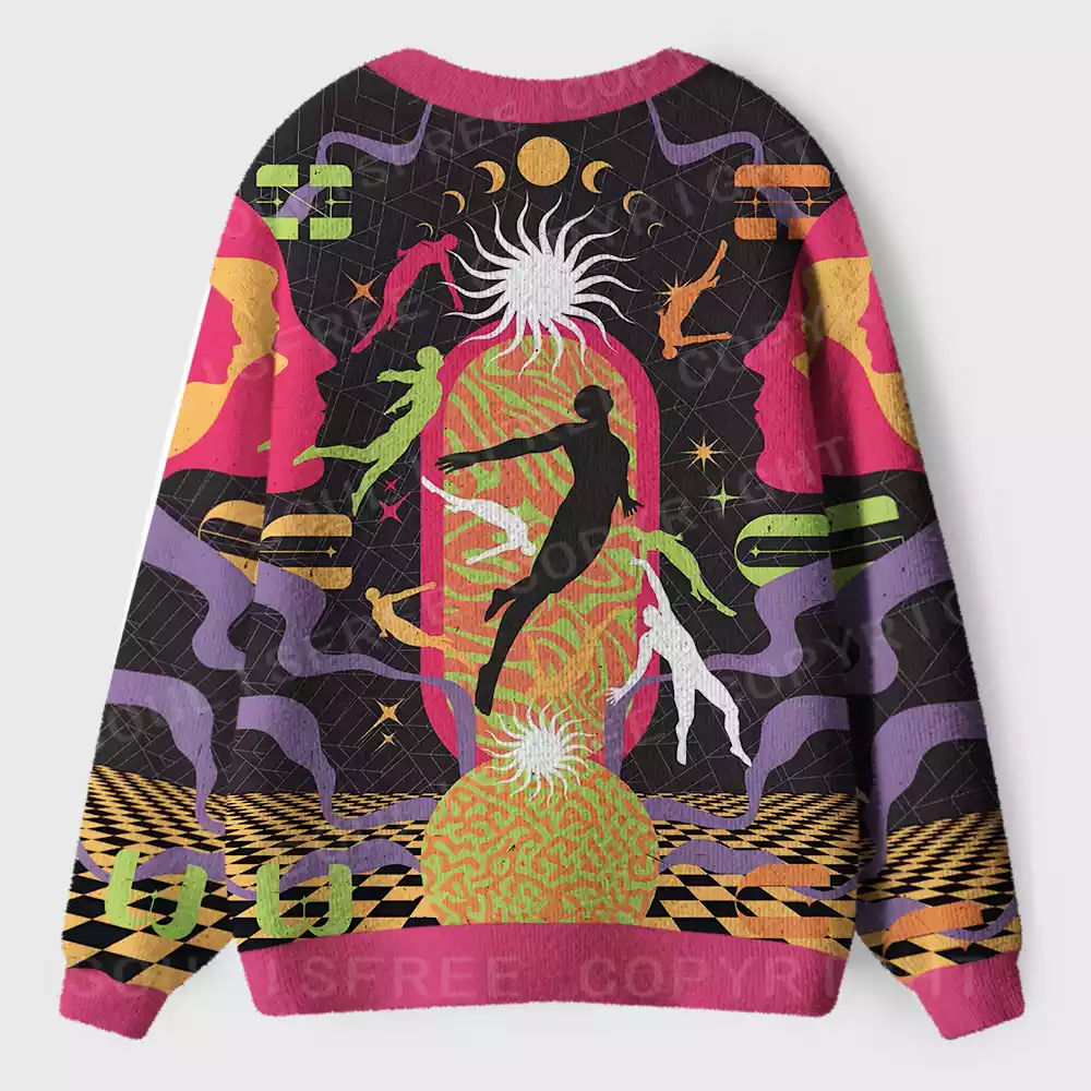 Beyond the Mind Ugly Cardigan Sweaters