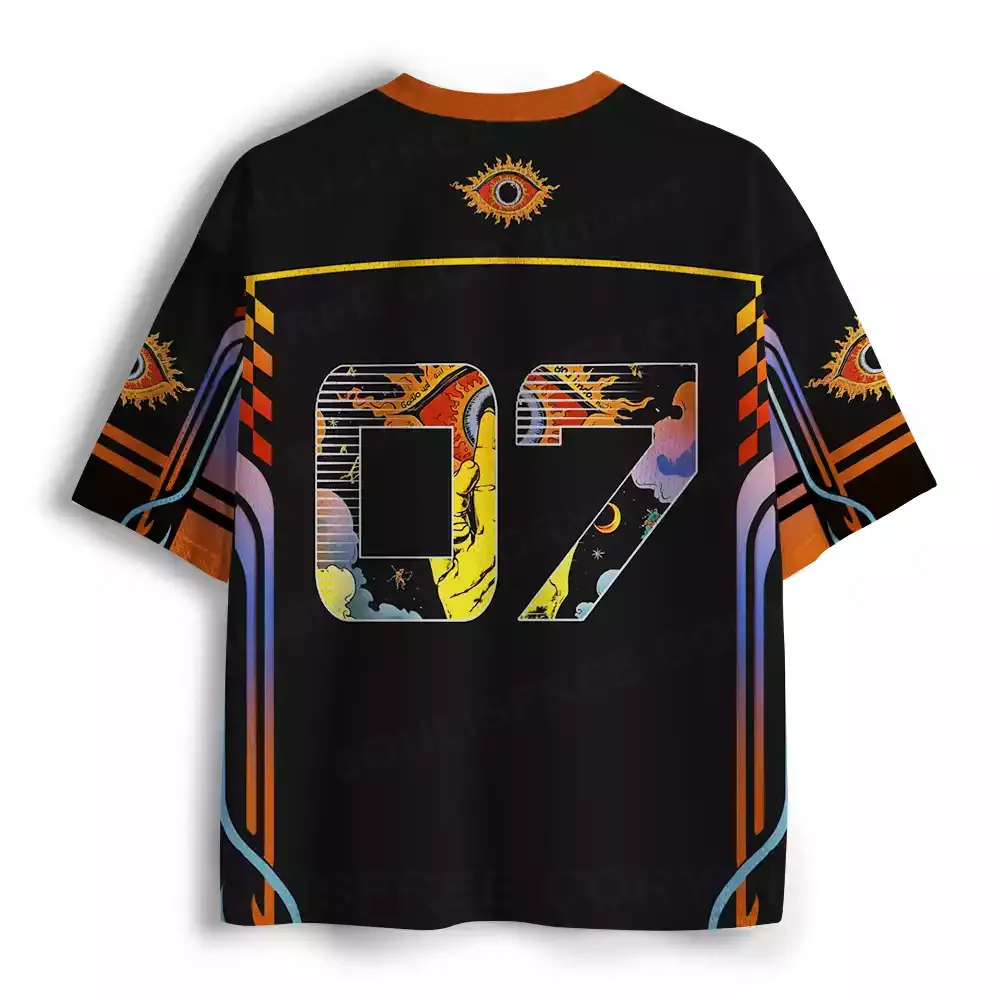 Divine Eye Sacred Hand Mesh Jersey